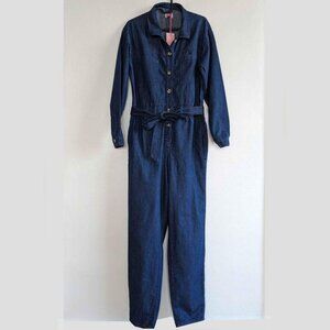 New Denim Jumpsuit/Romper (US 6)